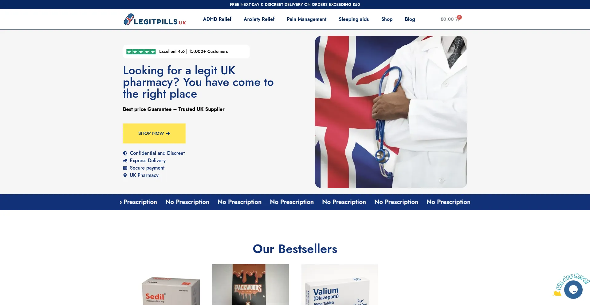 Legitpillsuk.com est-il Sûr et Fiable ?