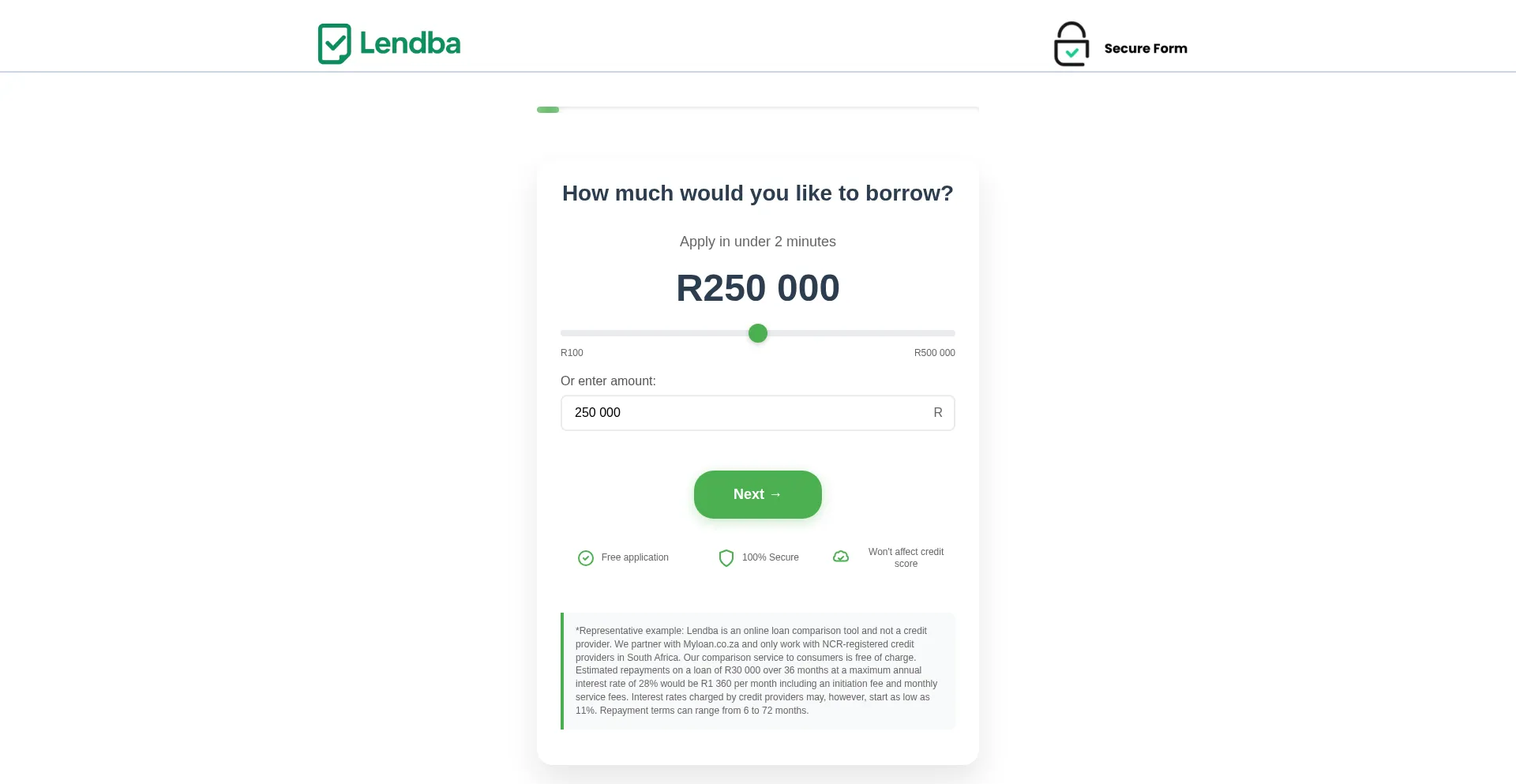 Lendba.co.za