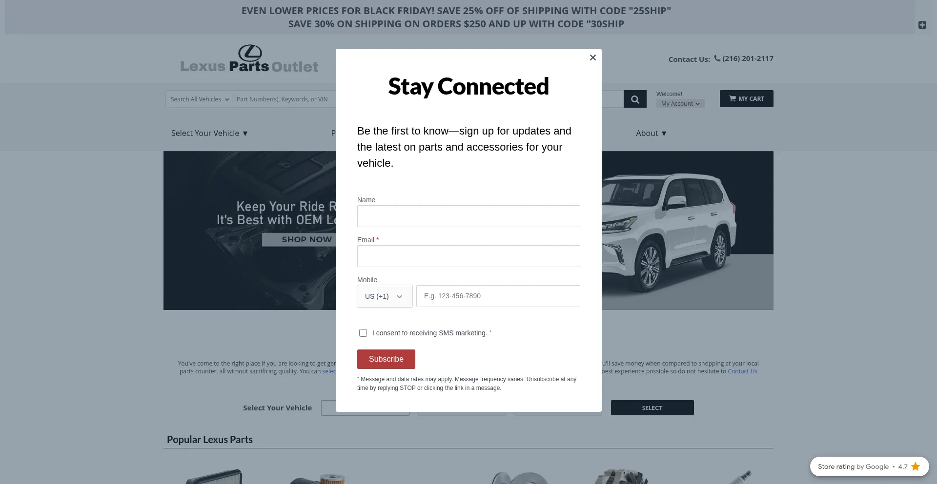 Lexuspartsoutlet.com