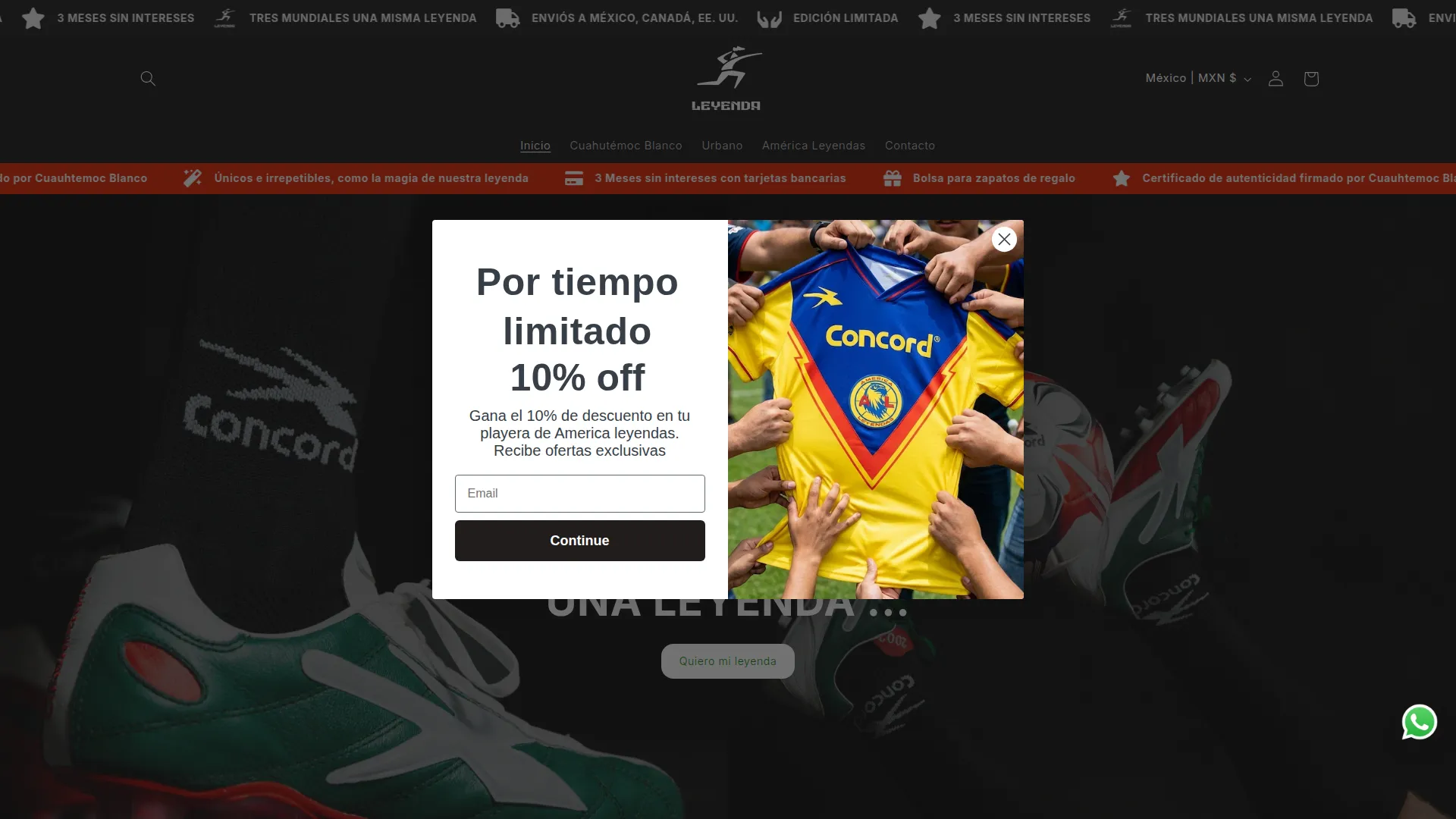 Leyendaconcord.com