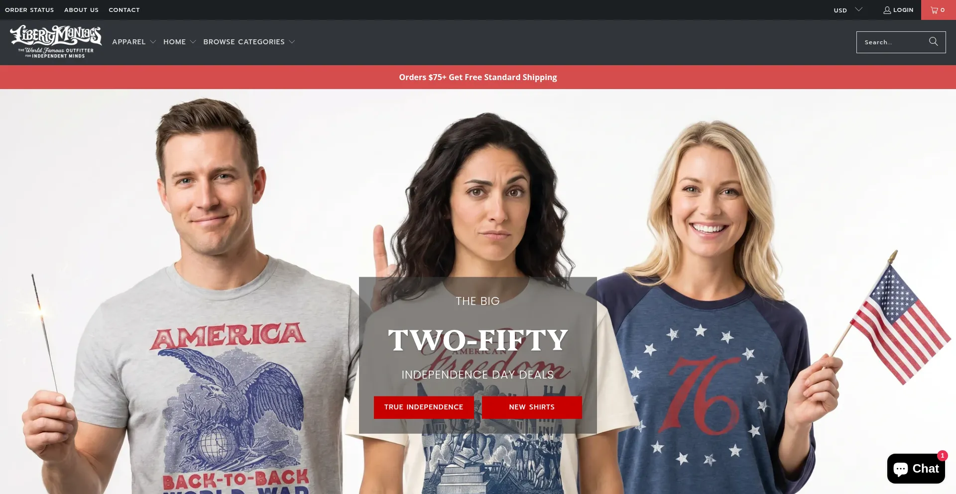 Libertymaniacs.com