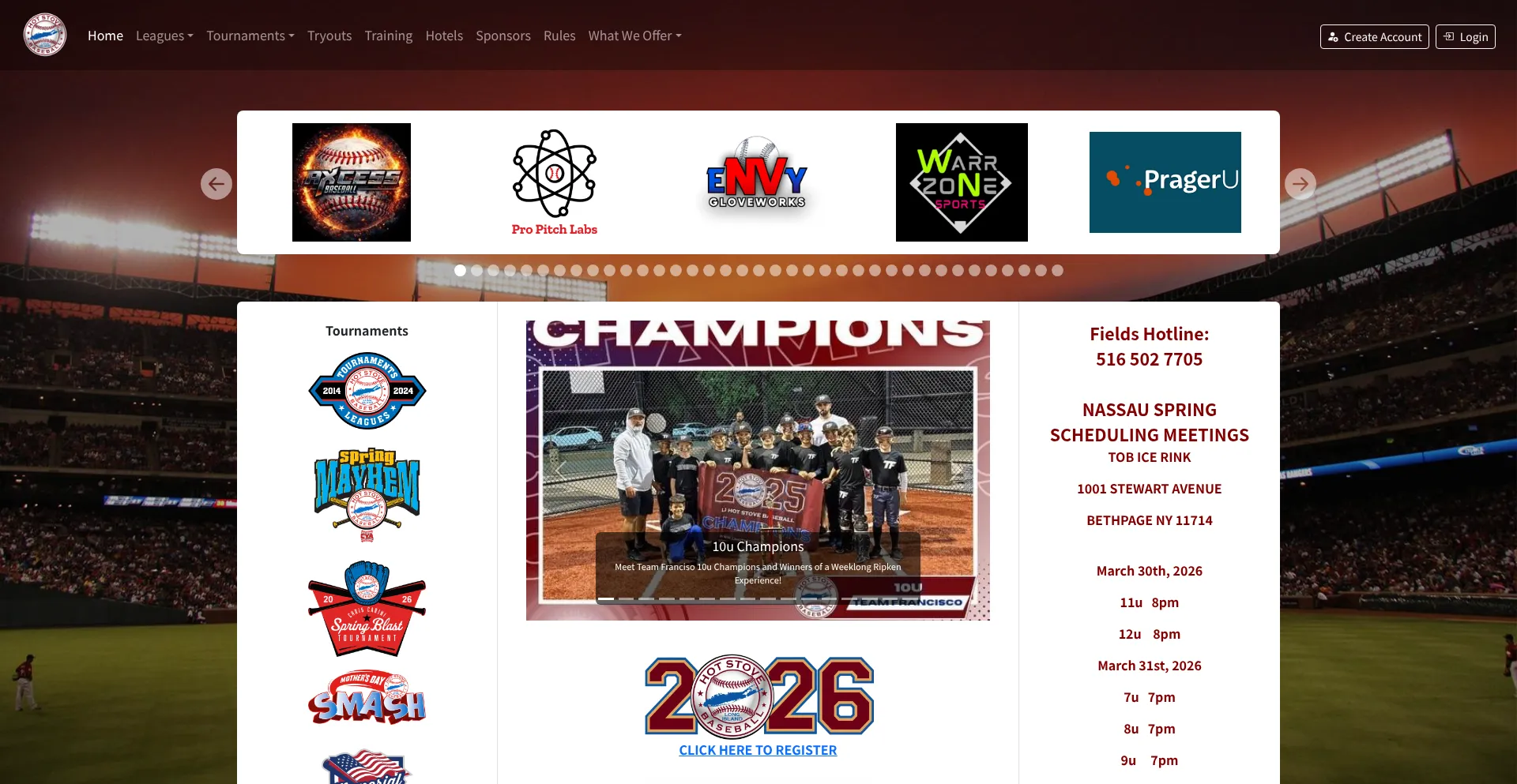 Lihotstovebaseball.org