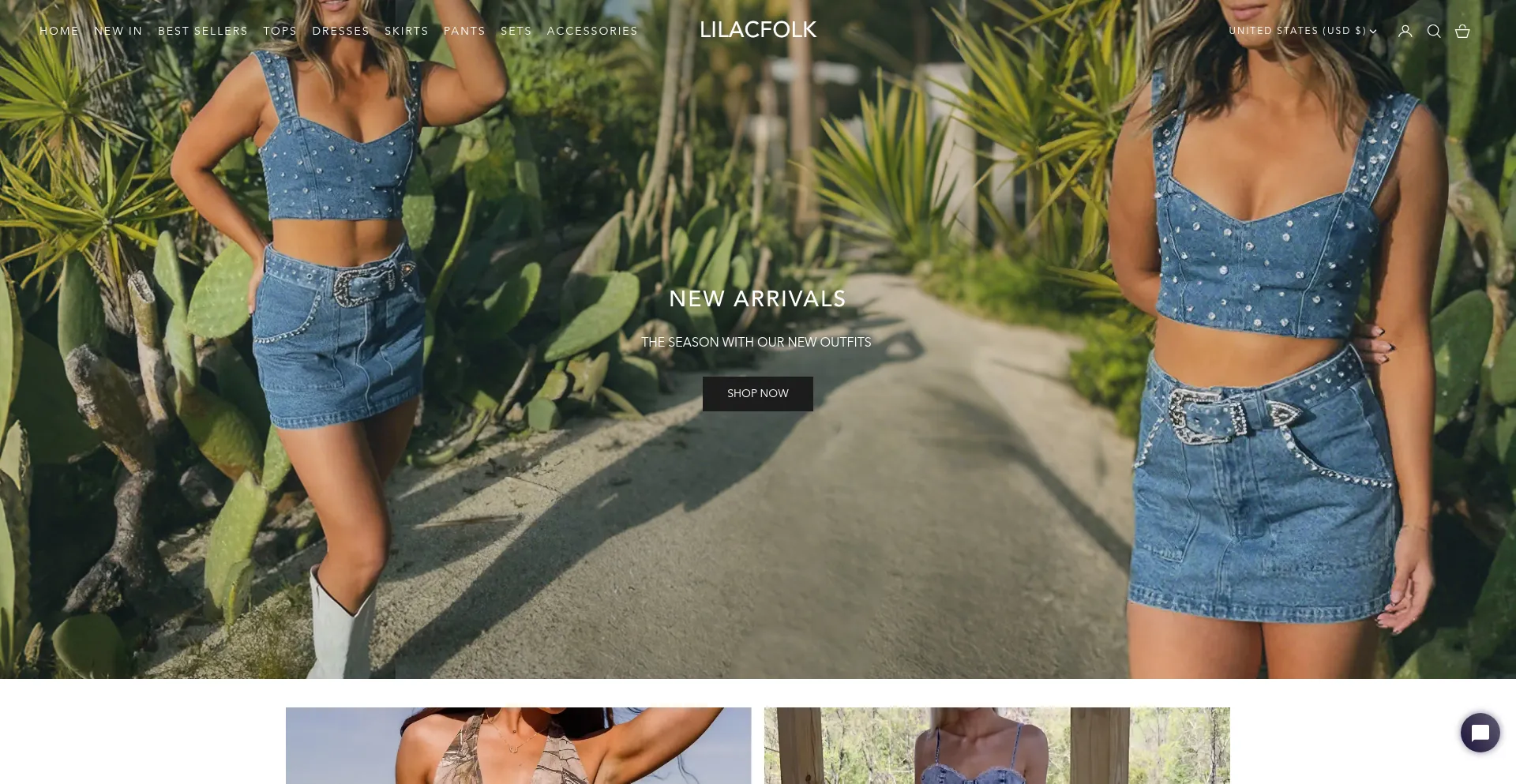 Website screenshot of Lilacfolk.com