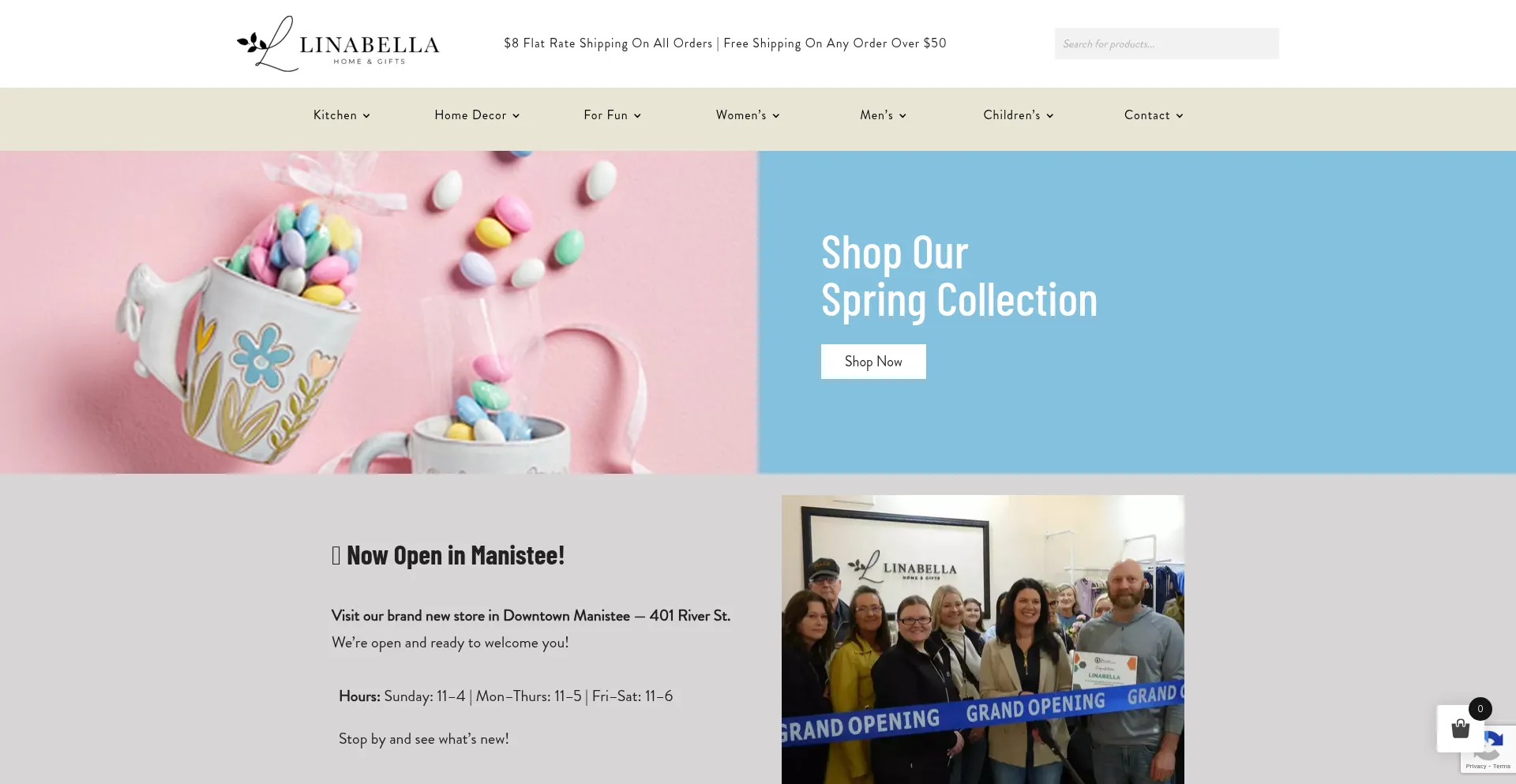Website screenshot of Linabellaptw.com