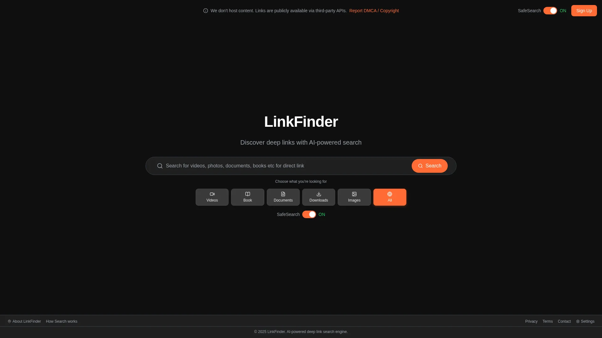 Linkfinder.org