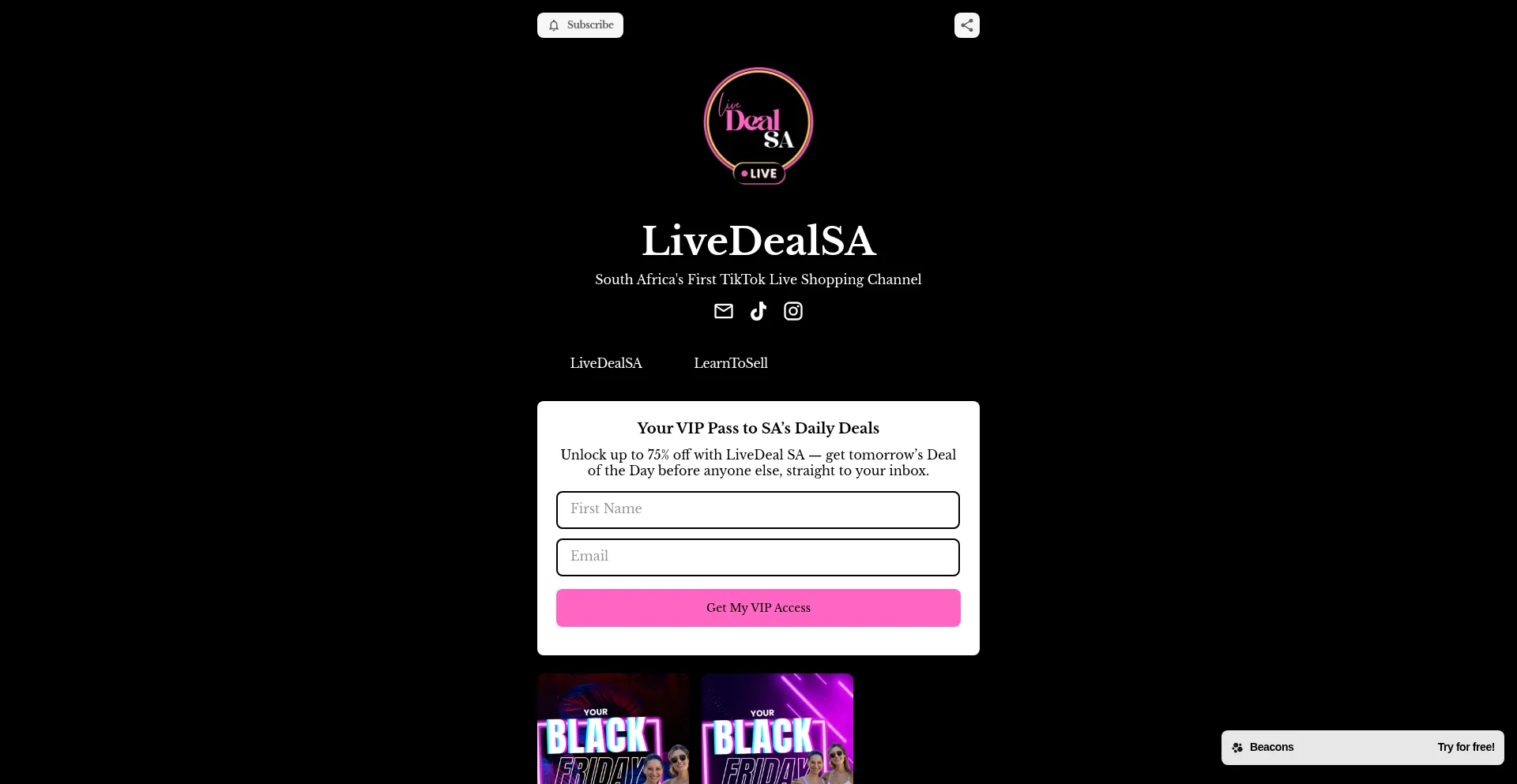 Livedealsa.co.za