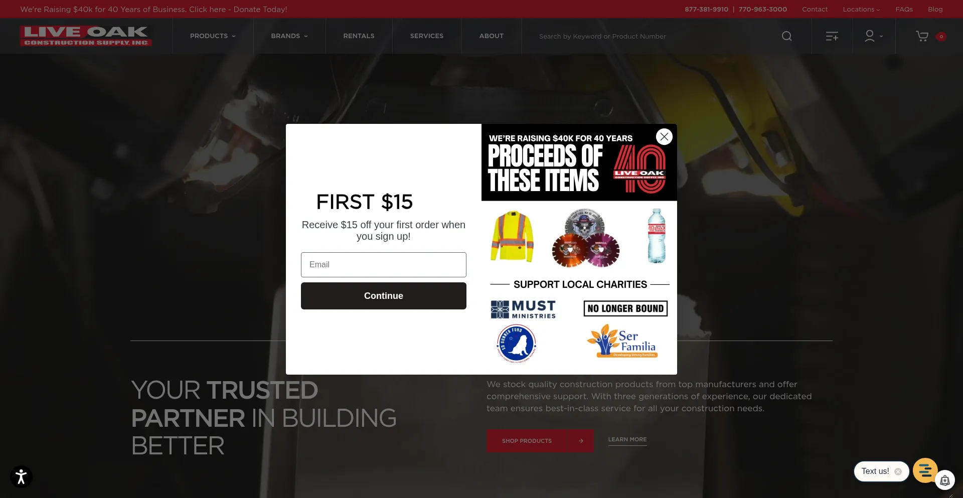 Liveoaksupply.com