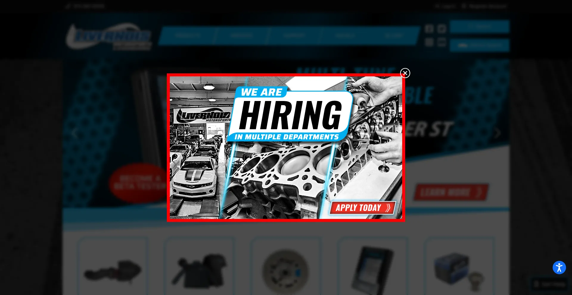 Livernoismotorsports.com est-il Sûr et Fiable ?