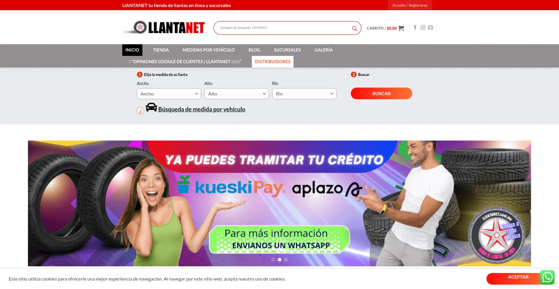 Llantanet.com.mx