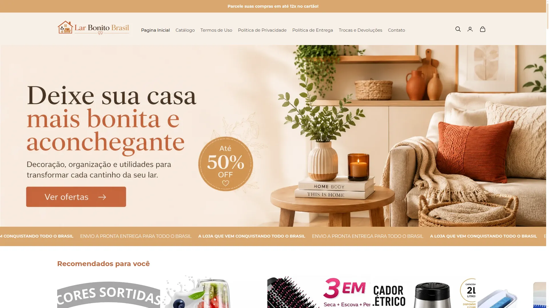 Lojaslarbonitobrasil.shop