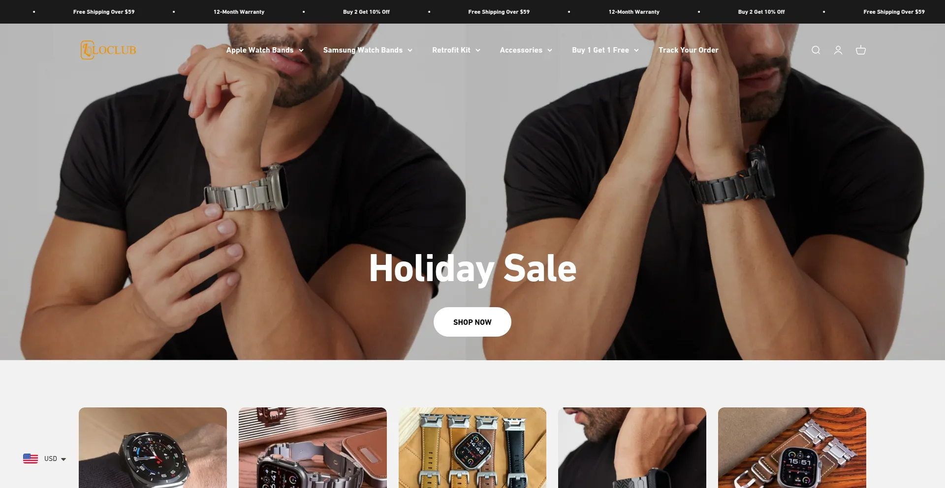 Website screenshot of Loloclubbuy.com