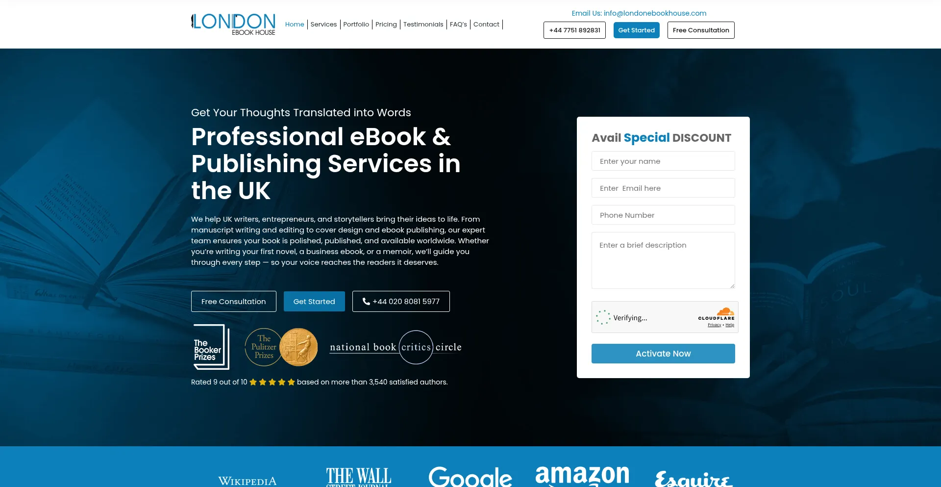 Londonebookhouse.com