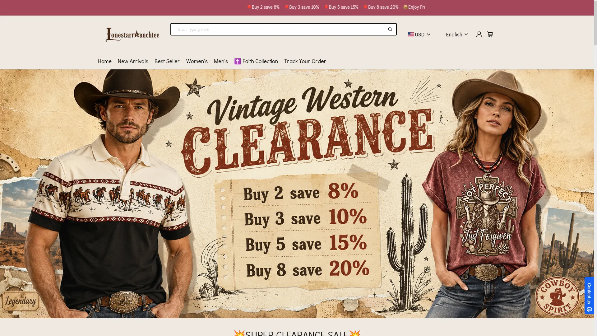 Lonestarranchtee.com