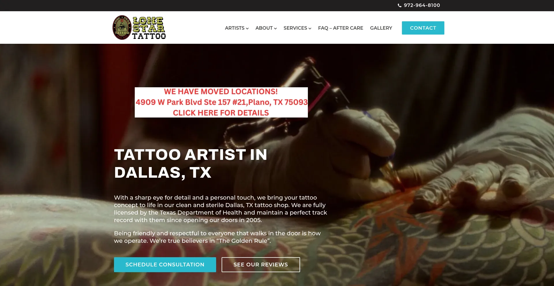 Lonestartattoo.com
