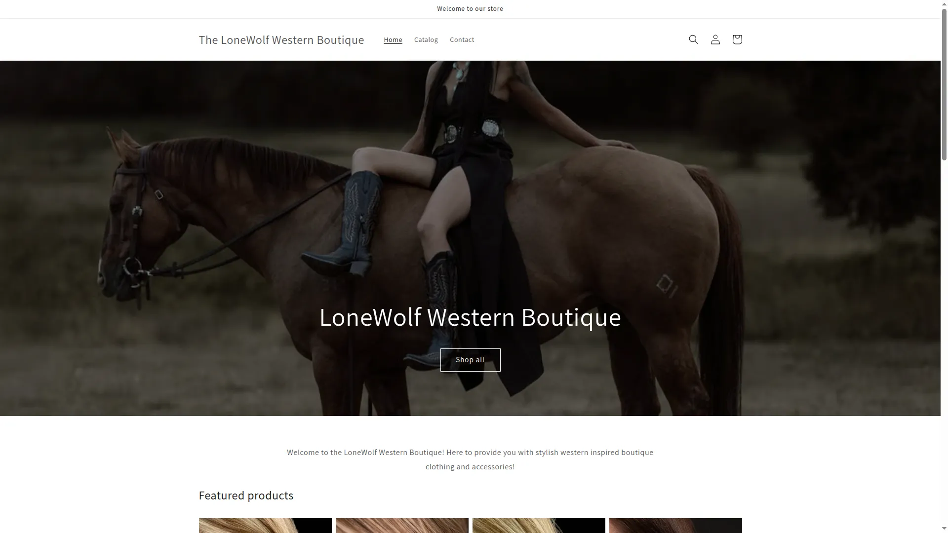 Lonewolfwesternboutique.com