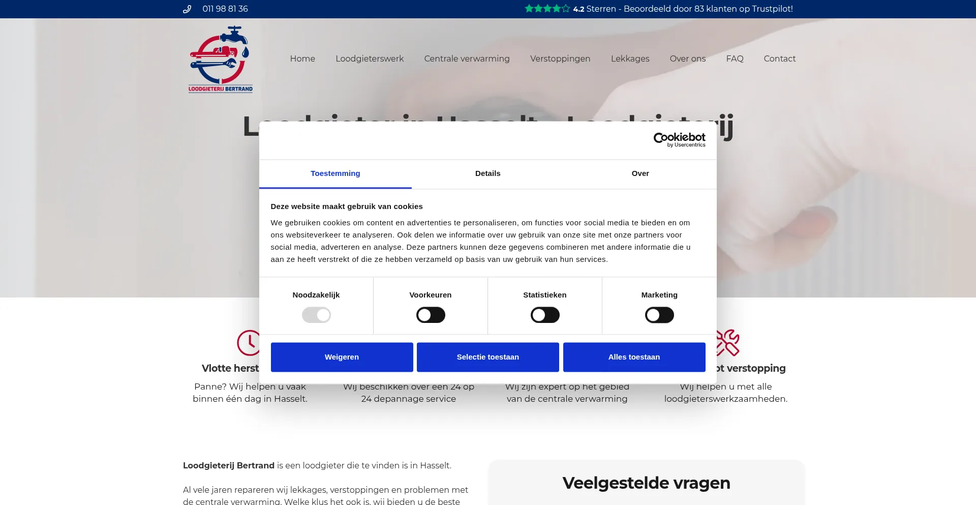 Loodgieterij-bertrand.be