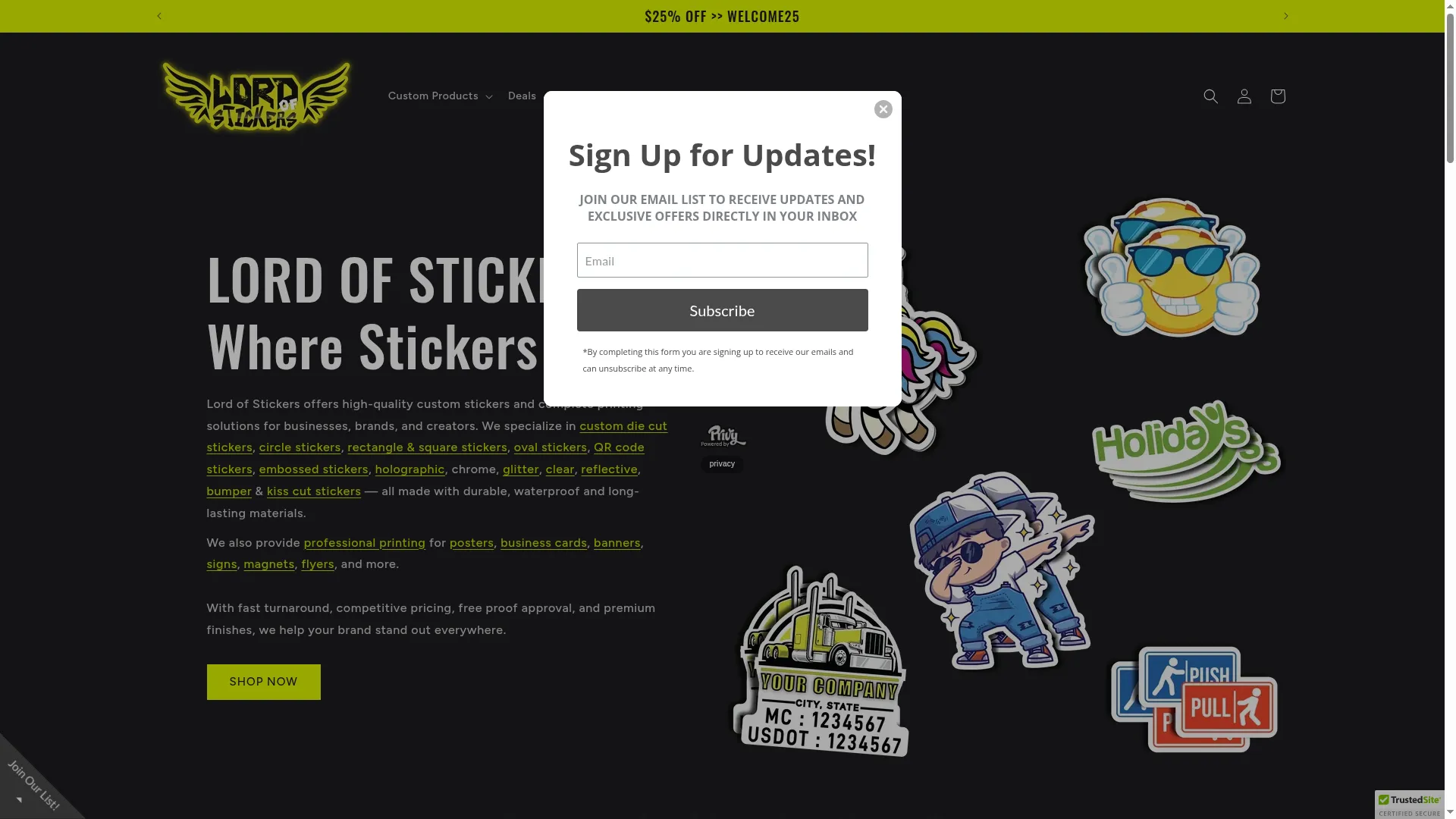 Lordofstickers.com