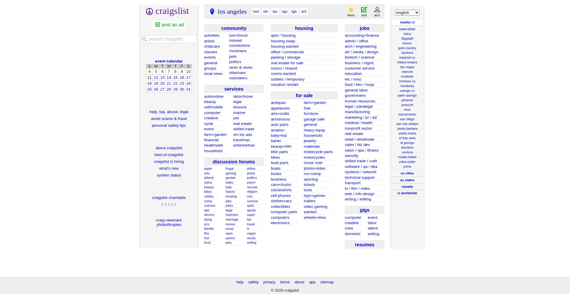 Losangeles.craigslist.org