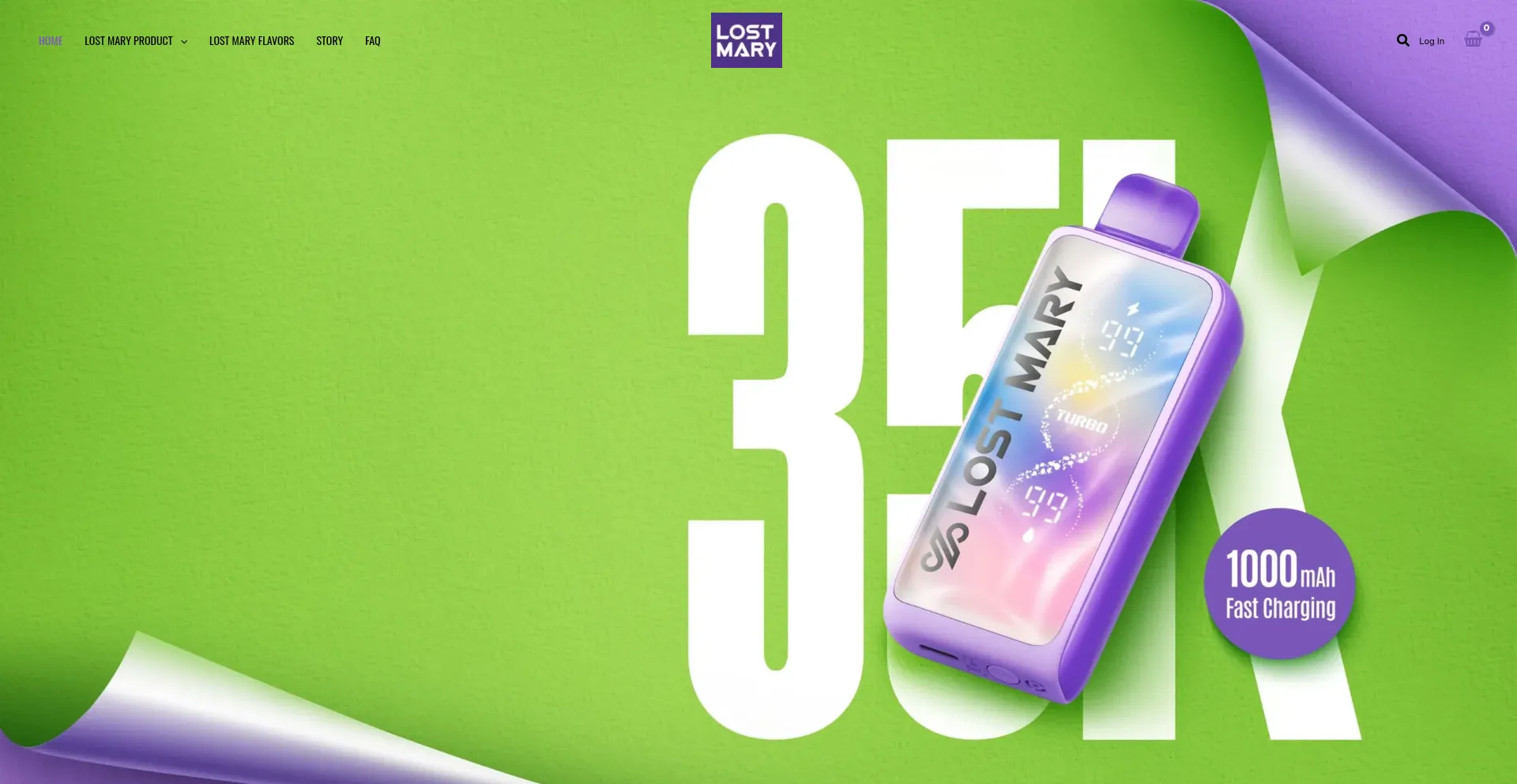 Lostmary-vape.org Screenshot