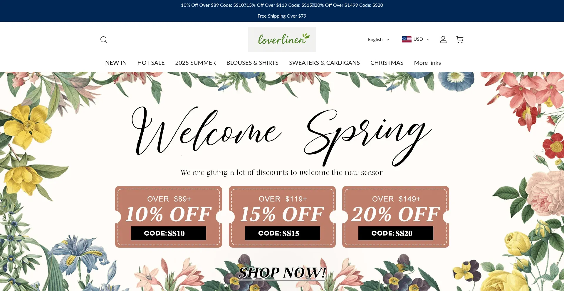 Loverlinen.com Screenshot