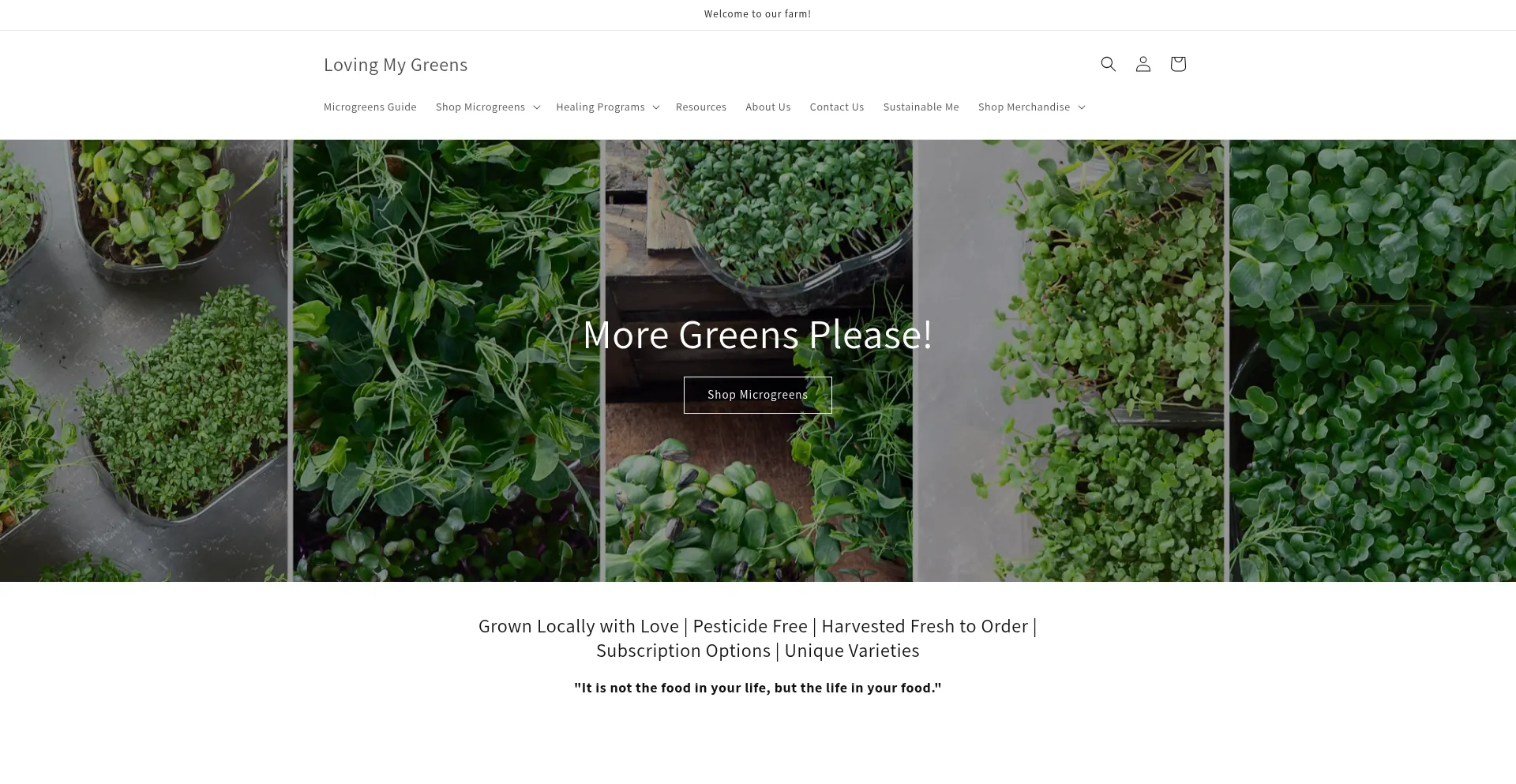 Lovingmygreens.com