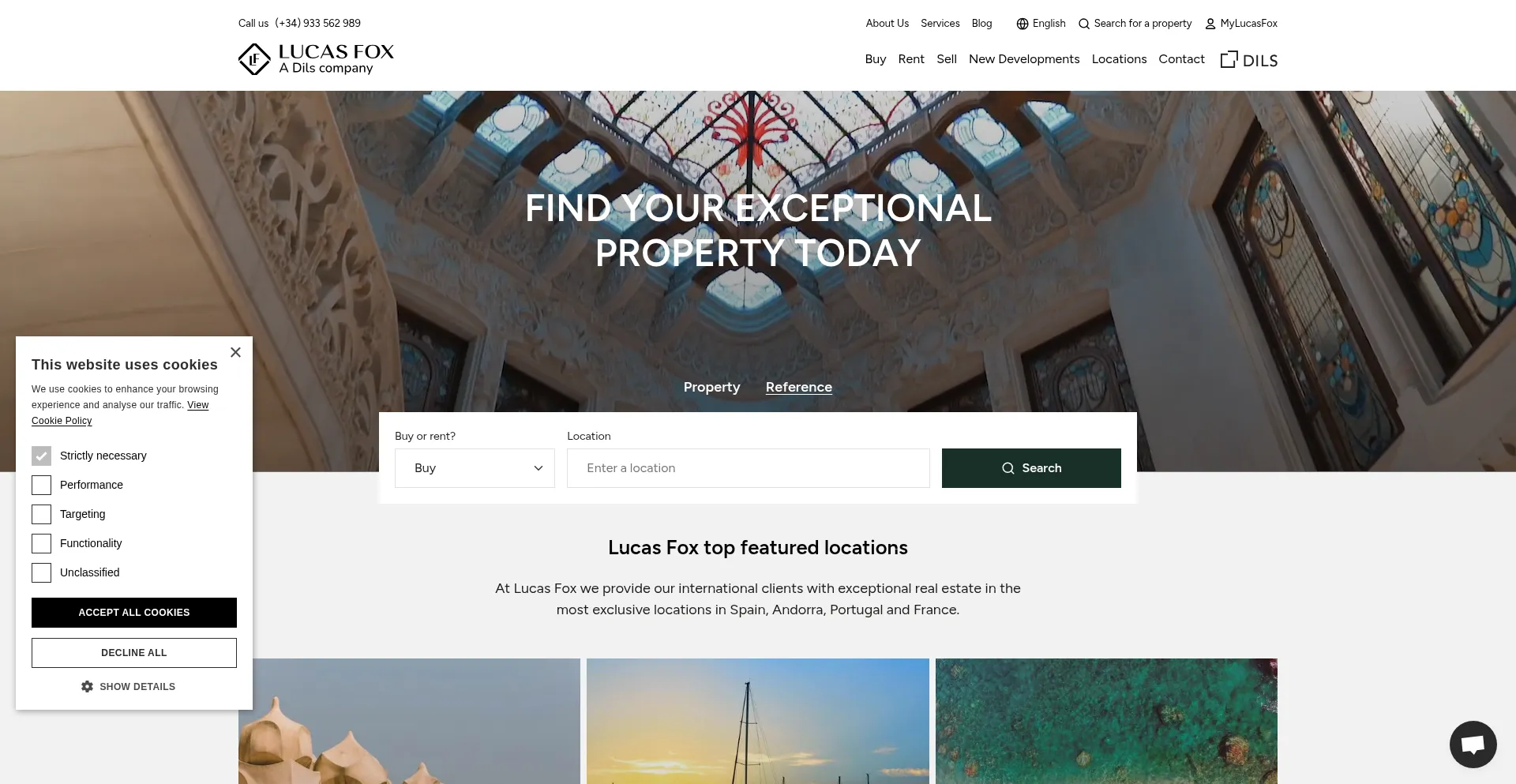 Lucasfox.com Screenshot