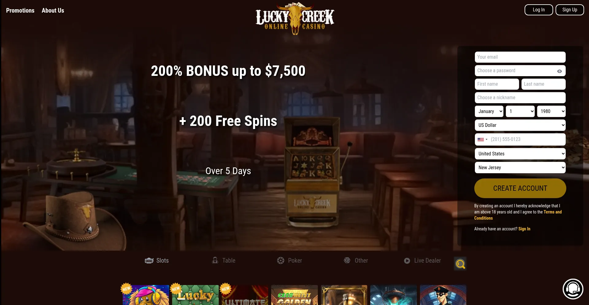 Luckycreek.com est-il Sûr et Fiable ?
