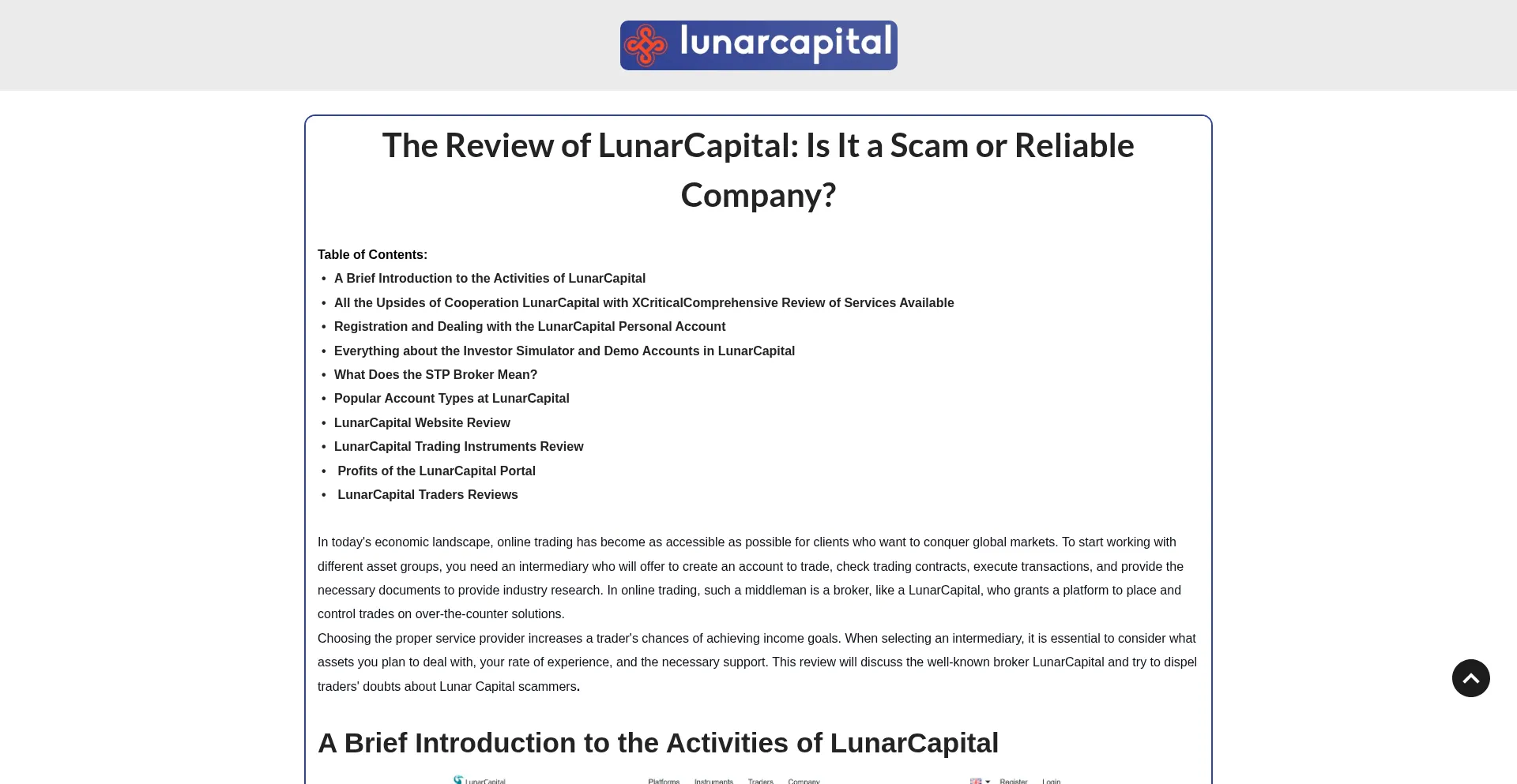 Lunarcapital.net est-il Sûr et Fiable ?