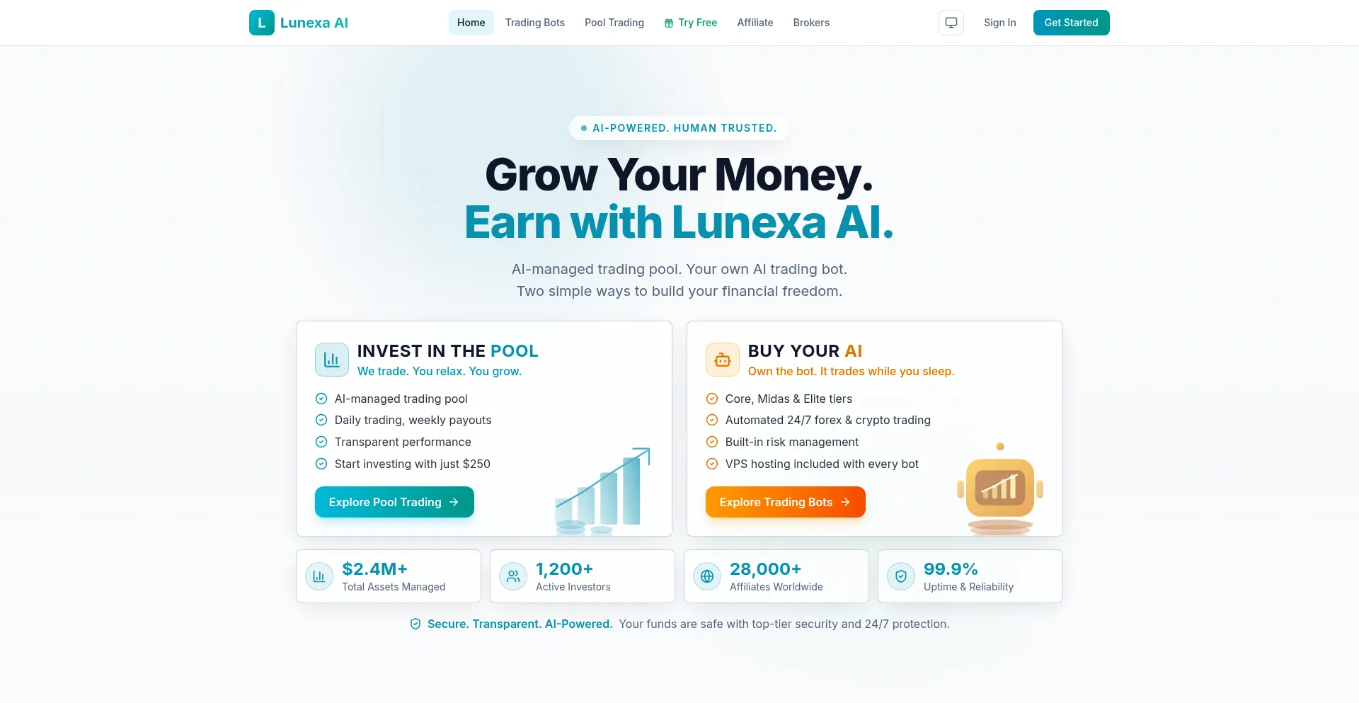 Lunexatradingai.com