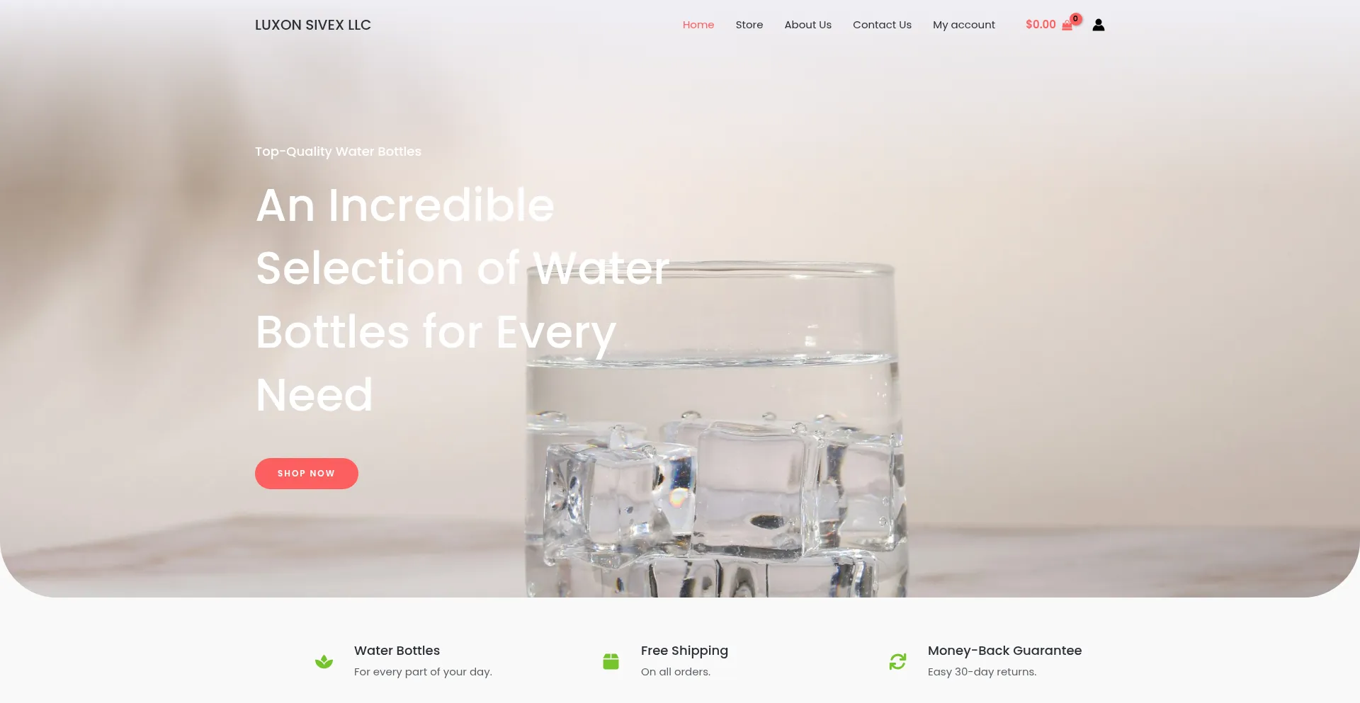 Luxonsivex.com Screenshot