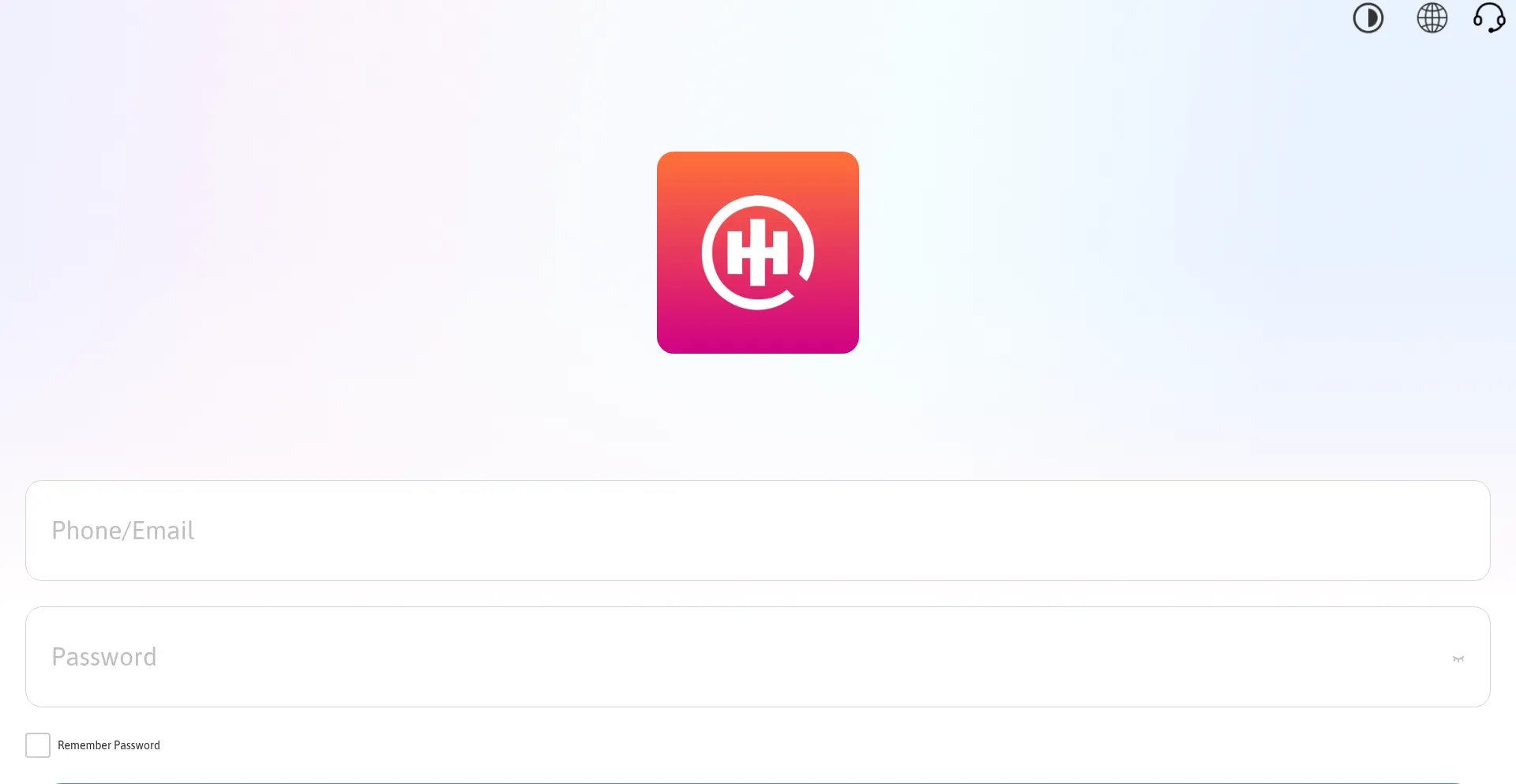 Website screenshot of M.hyperbitexchange.com