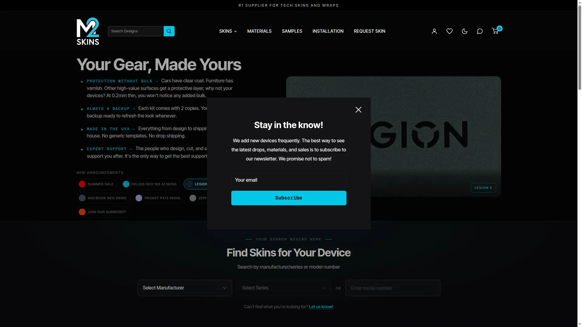M2skins.com