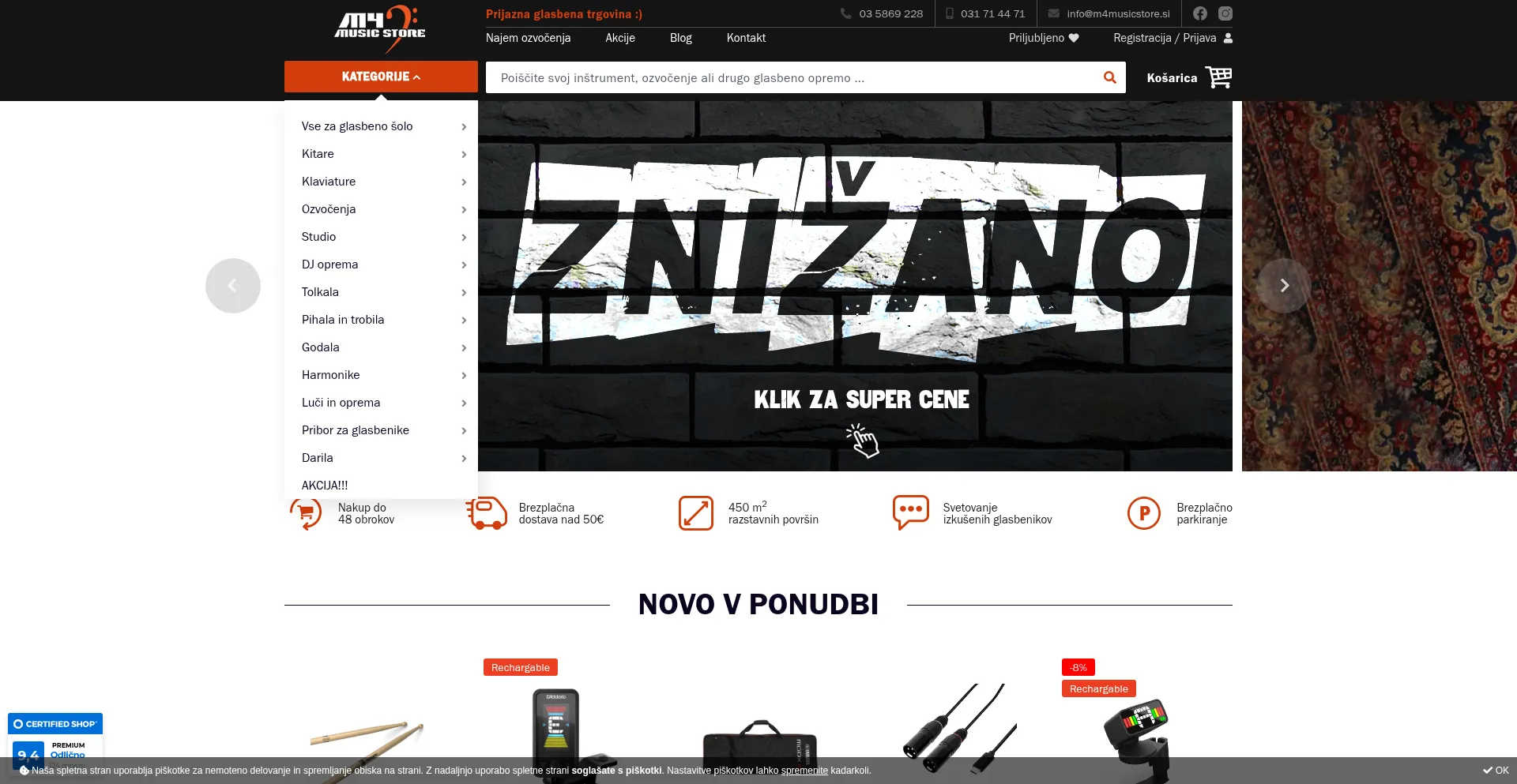 M4musicstore.si