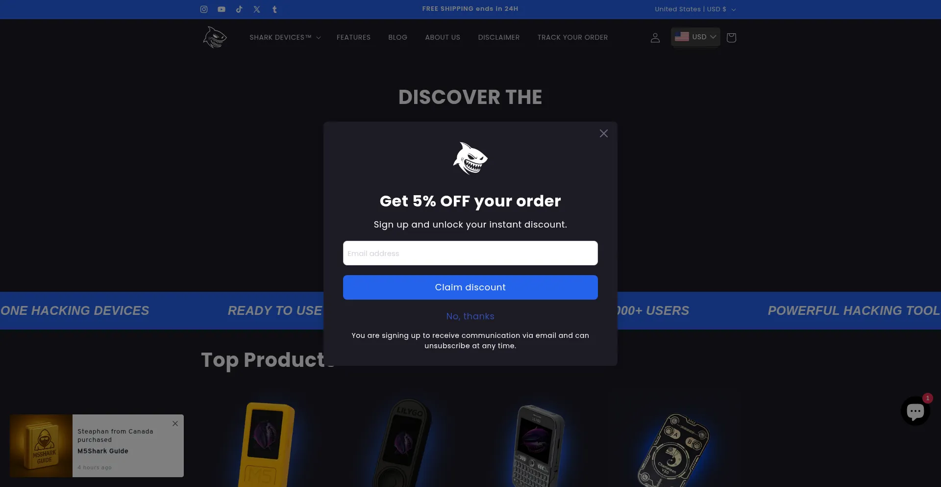 M5shark.com est-il Sûr et Fiable ?