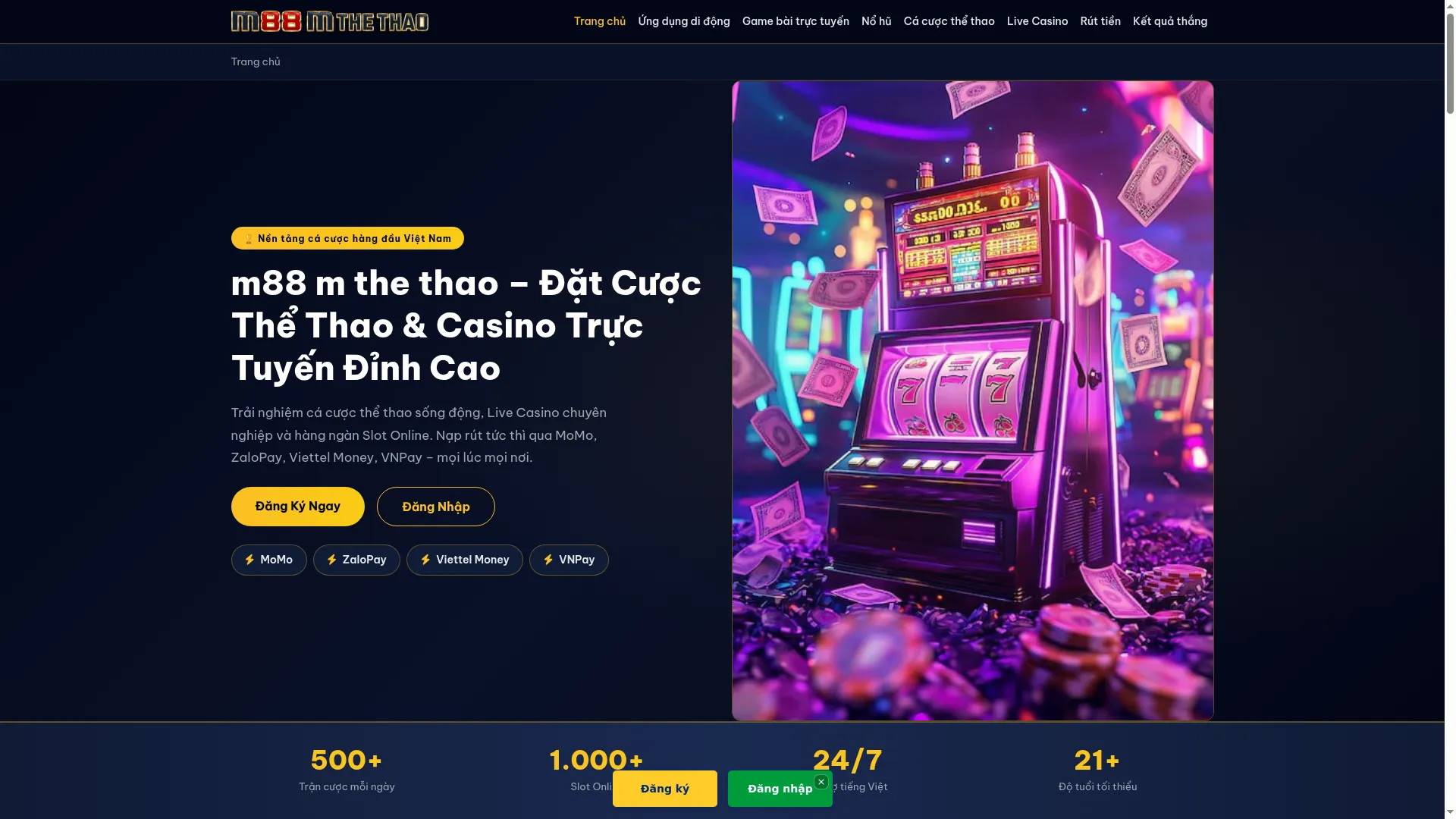 M88mthethao.net