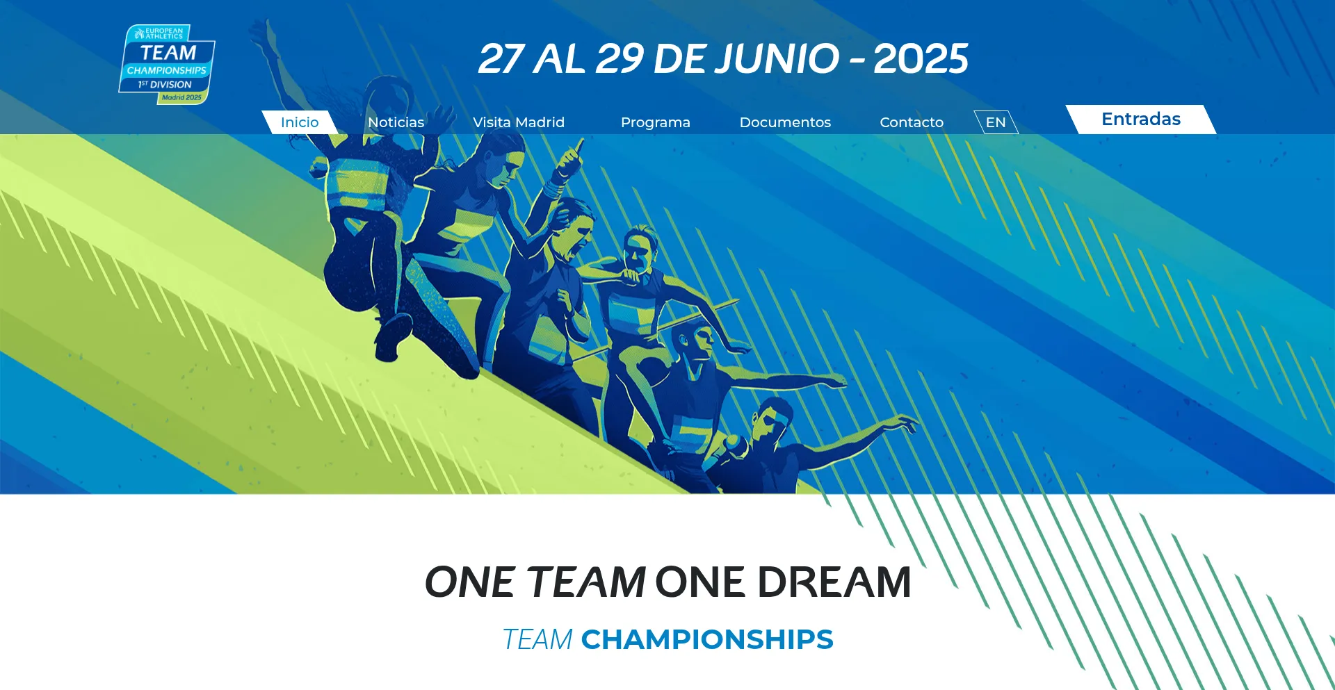 Website screenshot of Madridetch2025.com