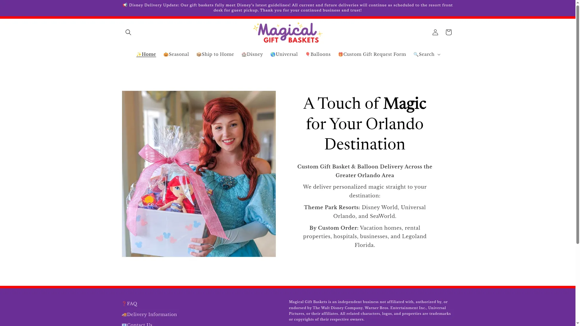 Magicalgiftbaskets.com