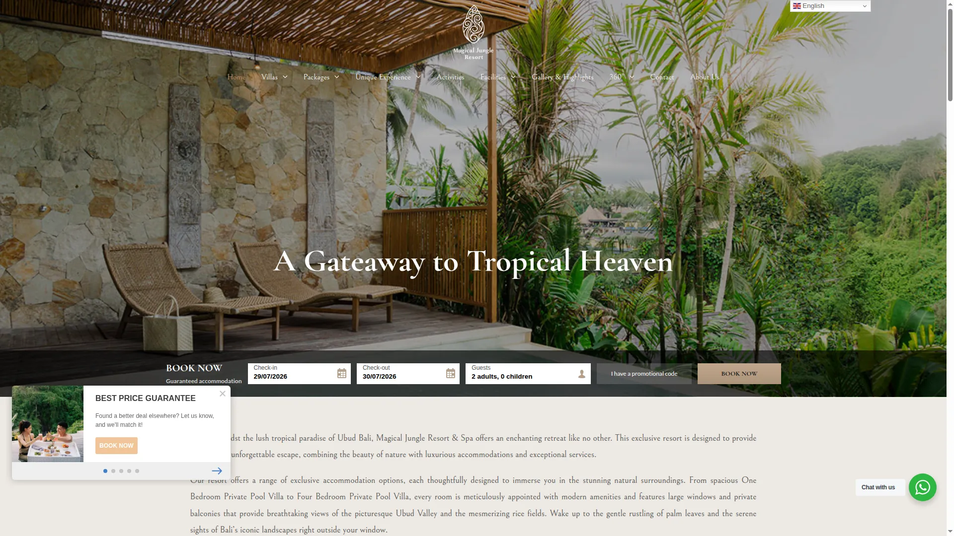 Magicaljungleresort.com