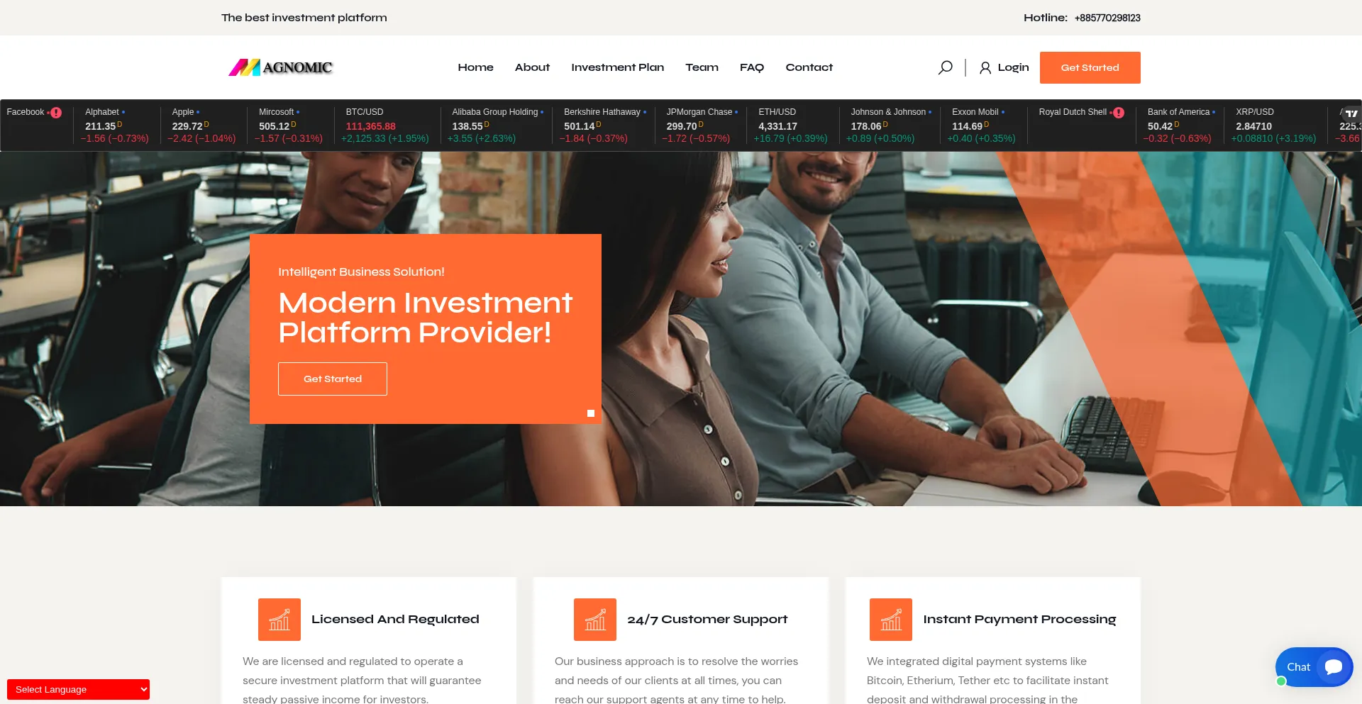 Website screenshot of Magnomicyieldltd.com