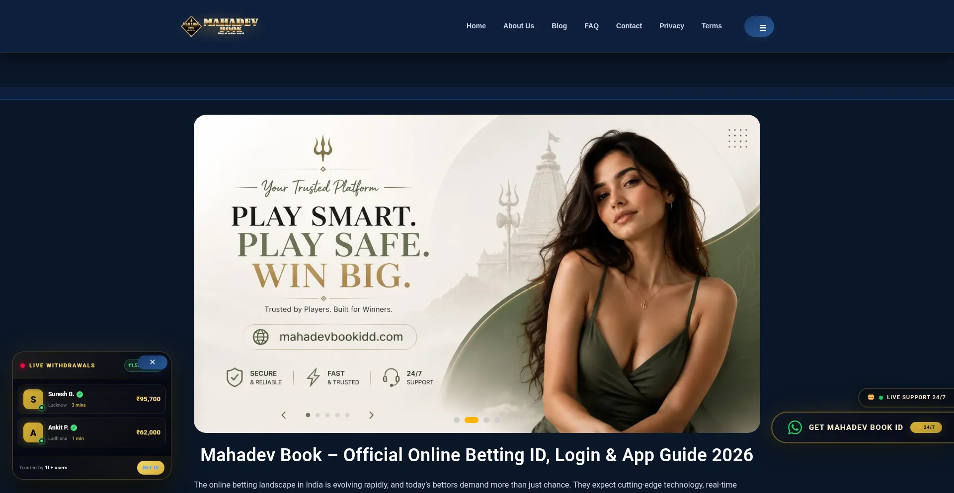 Mahadevbookidd.com