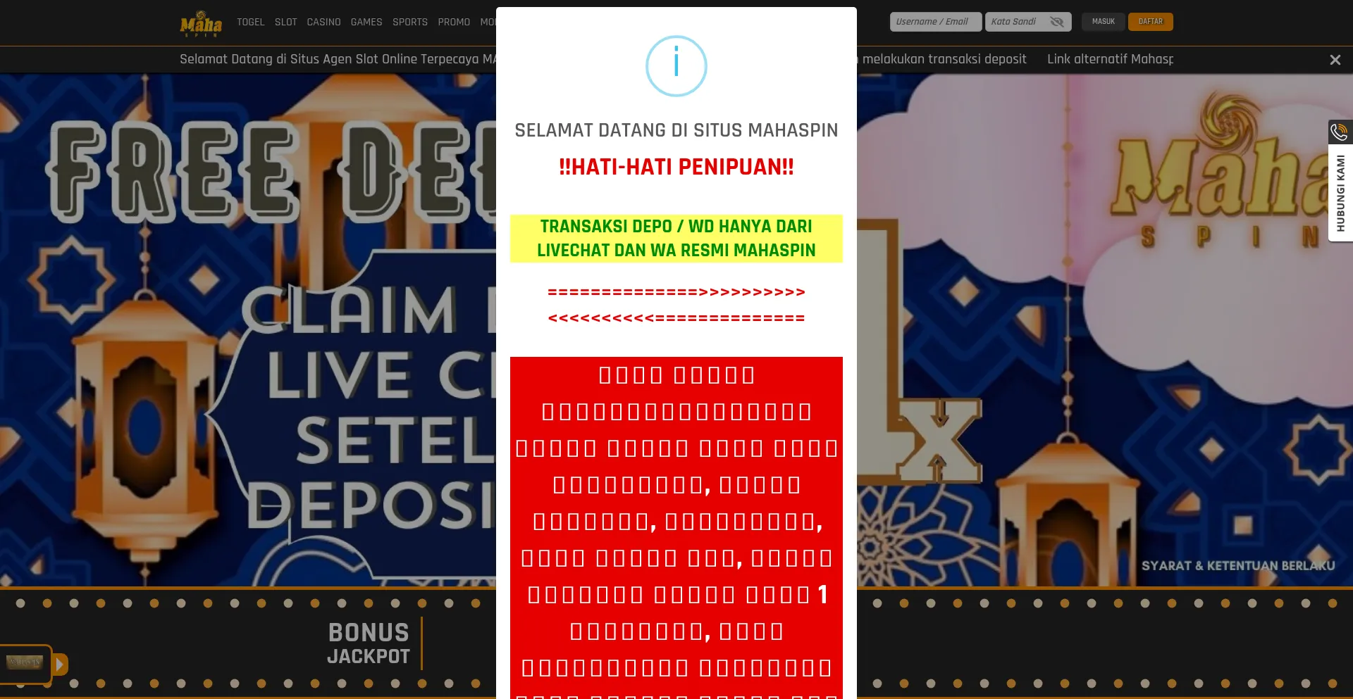 Mahaspin-ikn.online