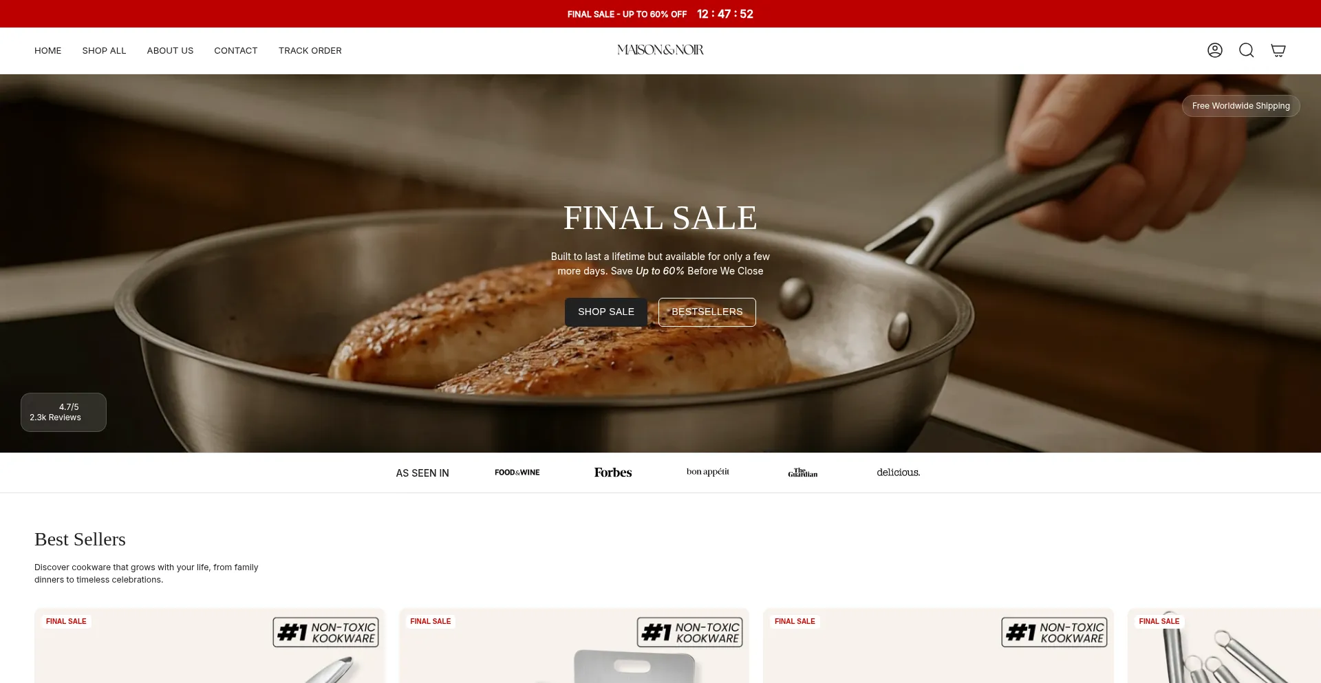 Maisonandnoir.com est-il Sûr et Fiable ?