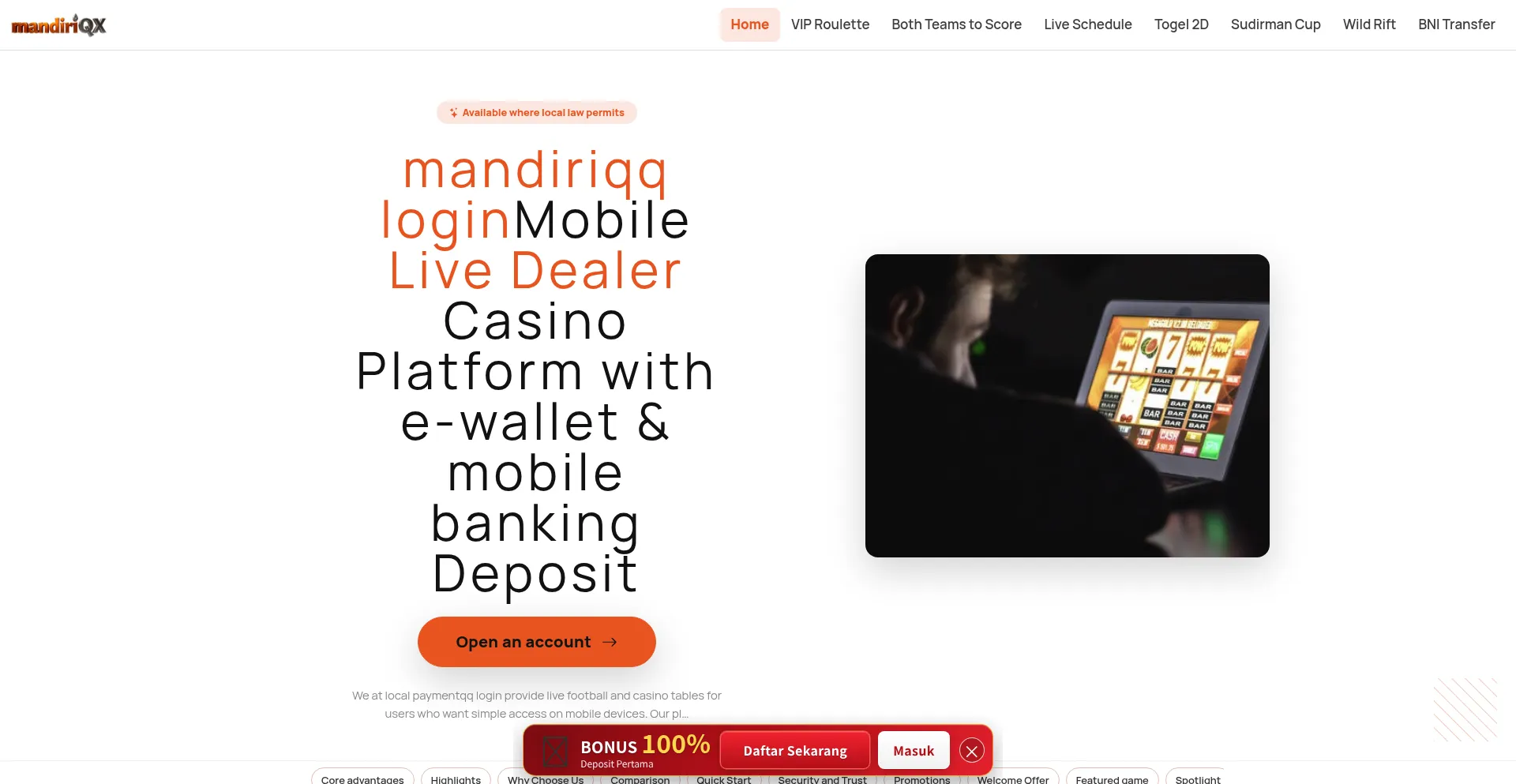 Mandiriqqlogin.com