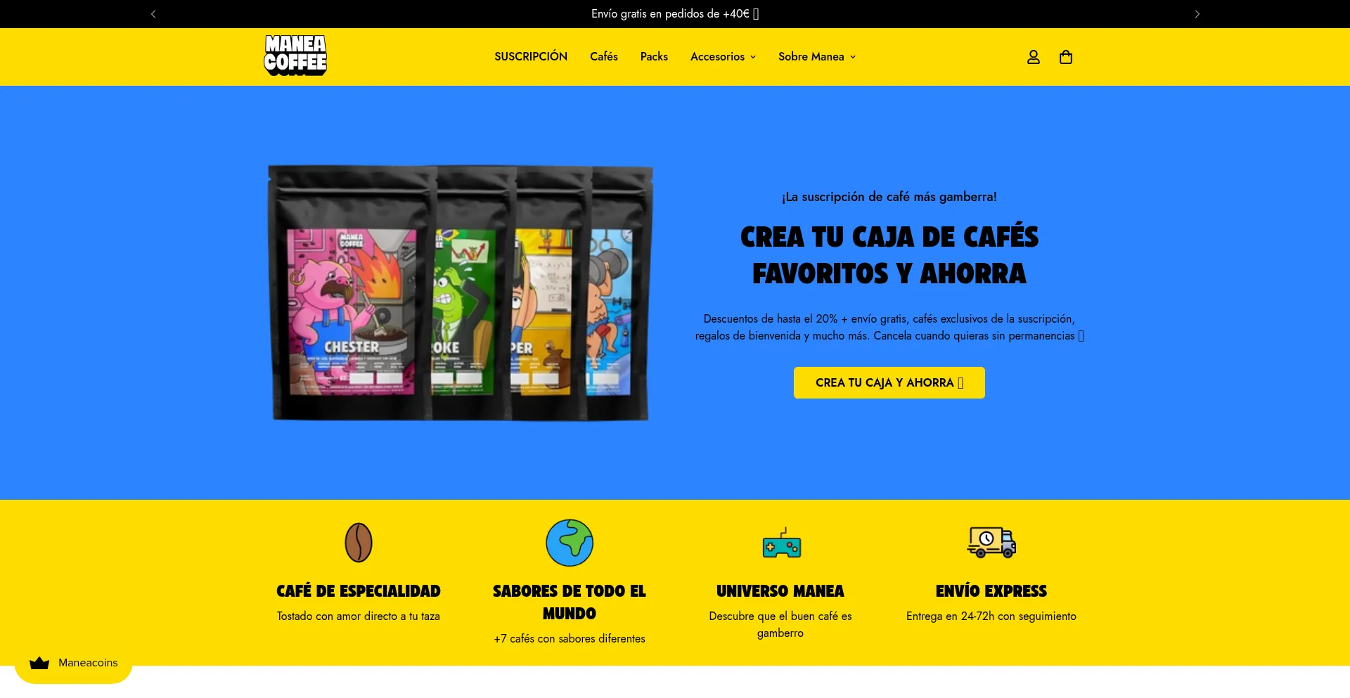 Maneacoffee.es