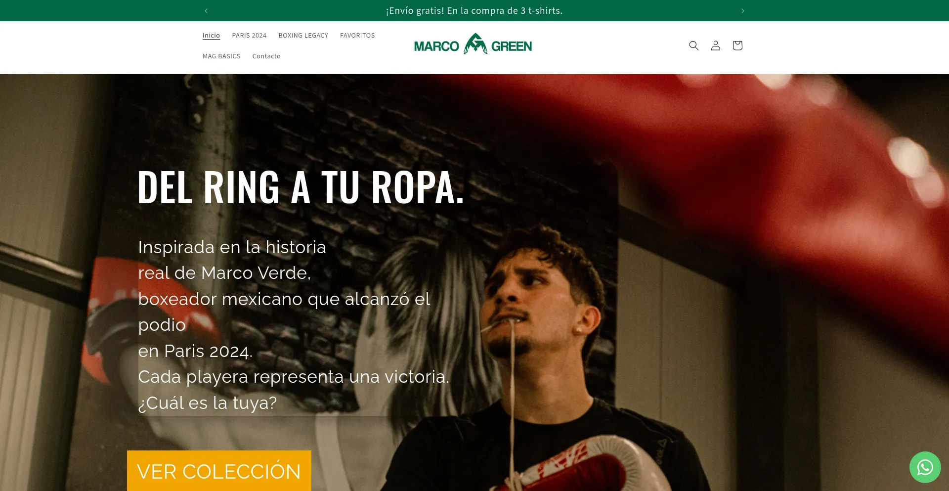 Marcoalonsogreenstore.com Screenshot
