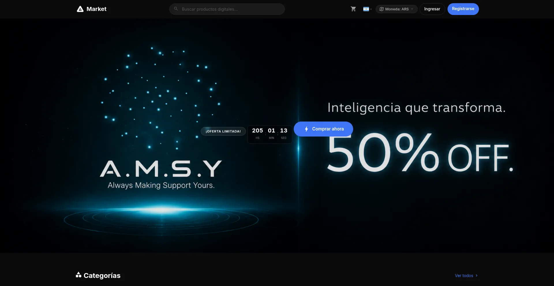 Market.amssystems.com.ar
