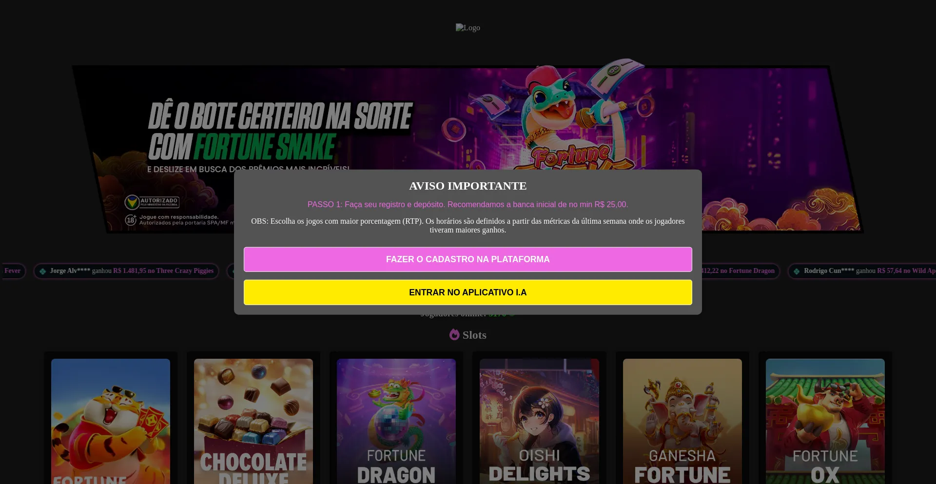 Website screenshot of Martinswin.robovip.online