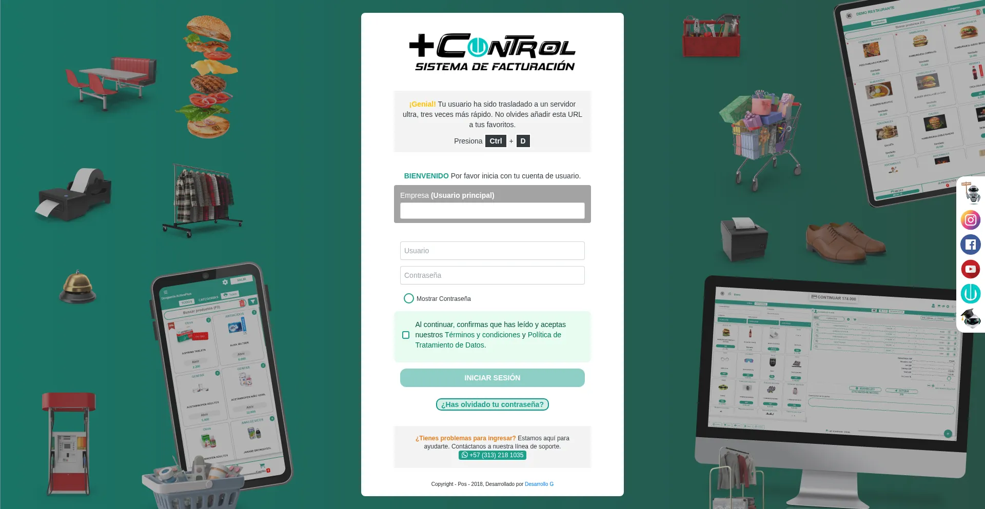 Mascontrolultra.com