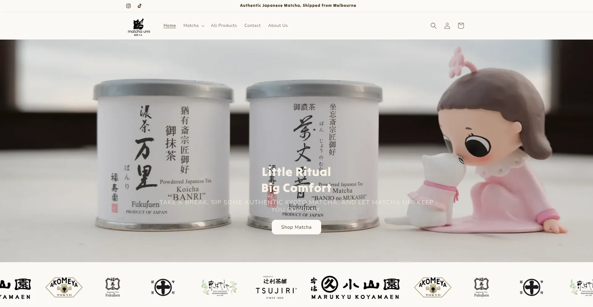 Matchaumi.com Screenshot