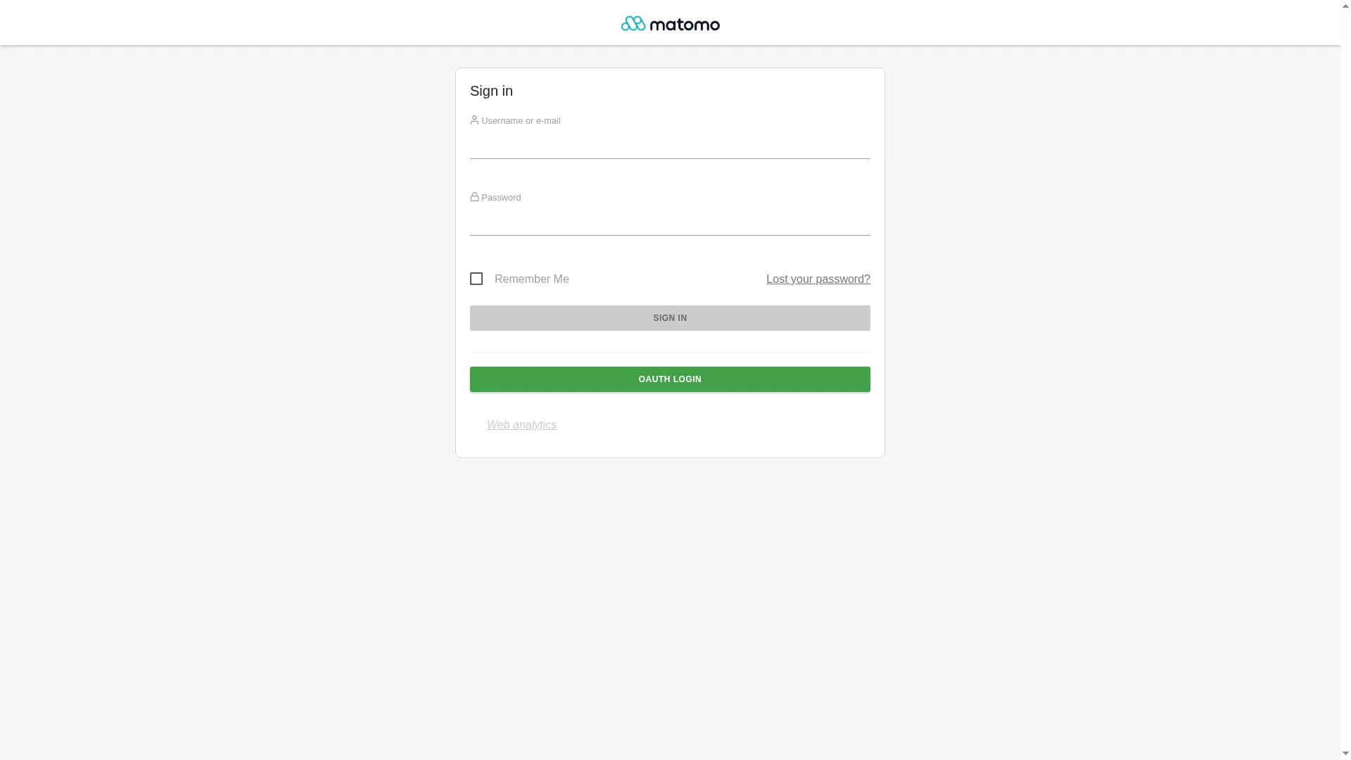 Matomo.newrest.eu